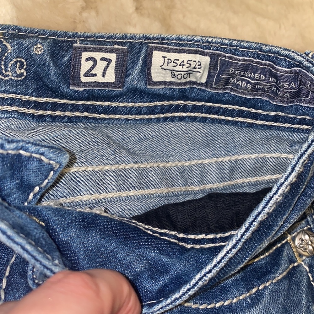 MissMe Jean pants. Size 27 - Picture 6 of 7